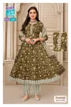Anarkali Vol 13 By Mcm Cotton Printed Anarkali Kurtis Set